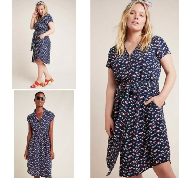 Anthropologie Maeve Catherine Umbrella 